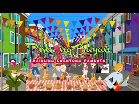 pista ng bayan drawing